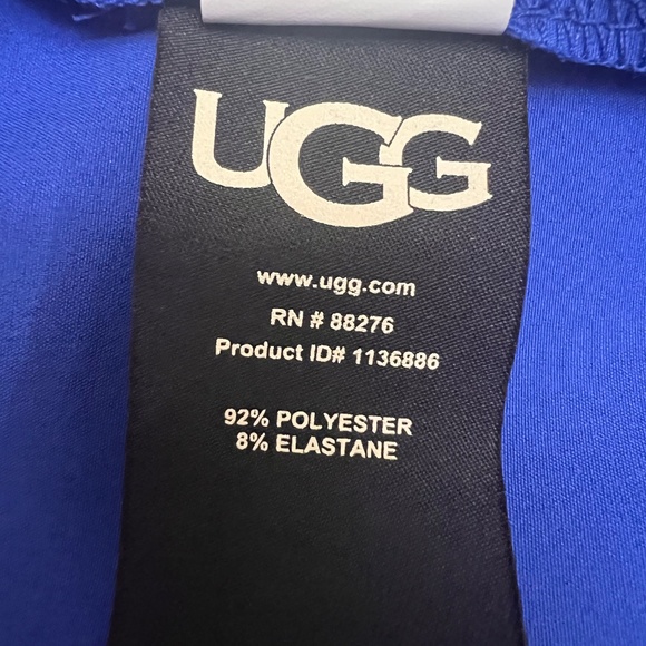 UGG Gracelynn Women's Athletic Logo Shorts in Azul Blue Size XL NEW - Picture 11 of 12